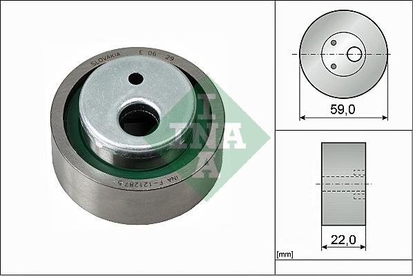 Wilmink Group WG1252077 - Tensioner Pulley, timing belt autospares.lv