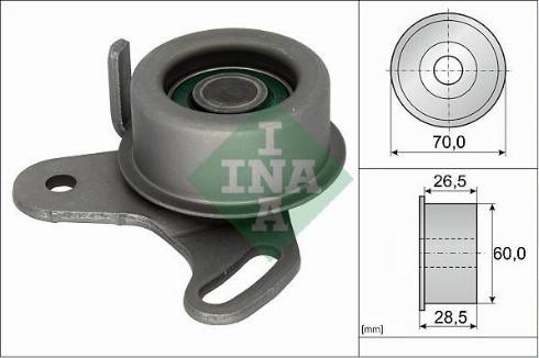 Wilmink Group WG1252140 - Tensioner Pulley, timing belt autospares.lv