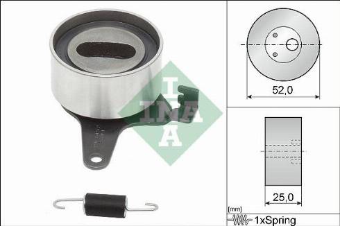 Wilmink Group WG1252128 - Tensioner Pulley, timing belt autospares.lv