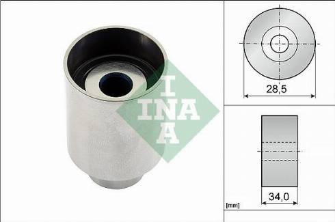 Wilmink Group WG1252827 - Deflection / Guide Pulley, timing belt autospares.lv