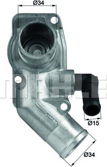 Wilmink Group WG1264918 - Coolant thermostat / housing autospares.lv