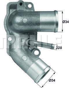 Wilmink Group WG1264929 - Coolant thermostat / housing autospares.lv