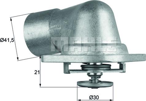 Wilmink Group WG1264925 - Coolant thermostat / housing autospares.lv