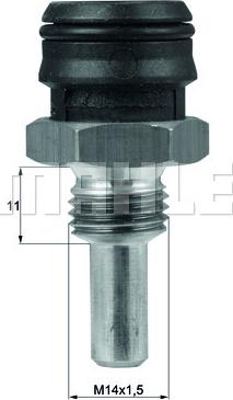 Wilmink Group WG1266028 - Sensor, coolant temperature autospares.lv