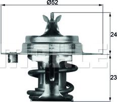 Wilmink Group WG1261803 - Coolant thermostat / housing autospares.lv