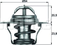 Wilmink Group WG1261827 - Coolant thermostat / housing autospares.lv