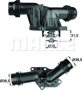 Wilmink Group WG1262790 - Coolant thermostat / housing autospares.lv