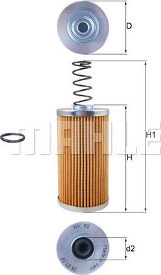 Wilmink Group WG1214739 - Filter, operating hydraulics autospares.lv