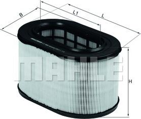 Wilmink Group WG1216696 - Air Filter, engine autospares.lv