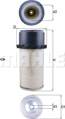 Wilmink Group WG1216679 - Air Filter, engine autospares.lv