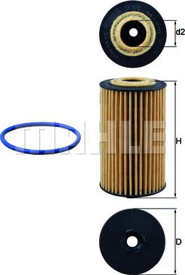 Wilmink Group WG1217496 - Oil Filter autospares.lv
