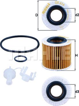 Wilmink Group WG1217414 - Oil Filter autospares.lv