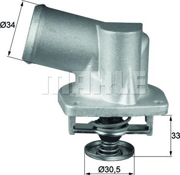 Wilmink Group WG1217581 - Coolant thermostat / housing autospares.lv