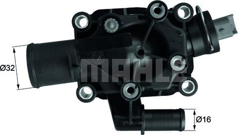 Wilmink Group WG1217648 - Coolant thermostat / housing autospares.lv