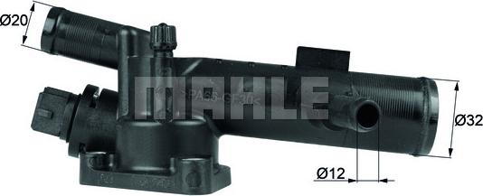 Wilmink Group WG1217677 - Coolant thermostat / housing autospares.lv