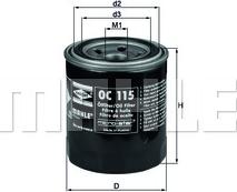 Wilmink Group WG1217023 - Oil Filter autospares.lv