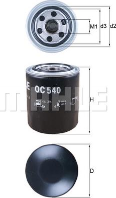 Wilmink Group WG1217190 - Oil Filter autospares.lv