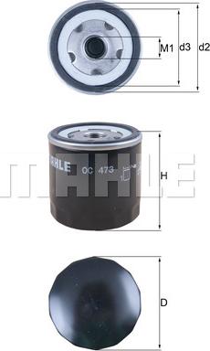 Wilmink Group WG1217160 - Oil Filter autospares.lv