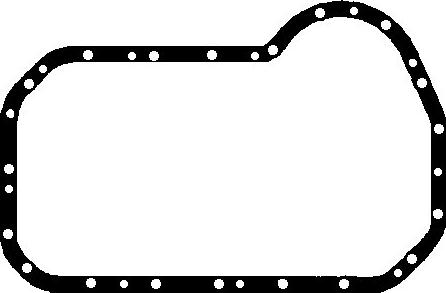 Wilmink Group WG1765786 - Gasket, oil sump autospares.lv