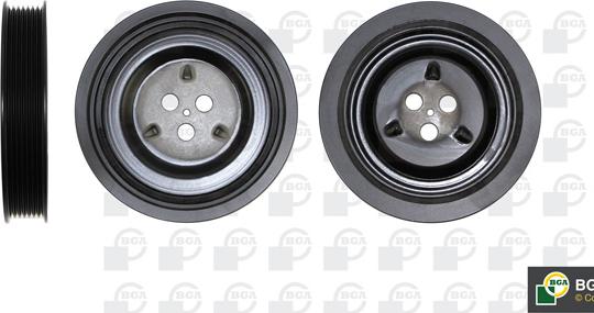 Wilmink Group WG1760838 - Belt Pulley, crankshaft autospares.lv