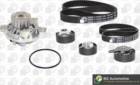 Wilmink Group WG1767915 - Water Pump & Timing Belt Set autospares.lv