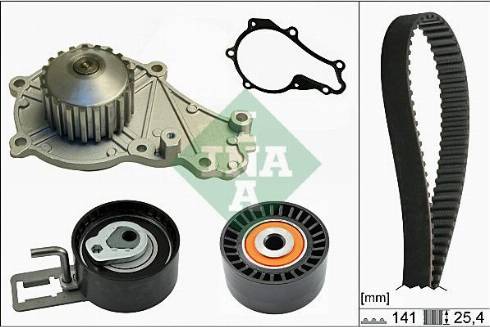 Wilmink Group WG1710065 - Water Pump & Timing Belt Set autospares.lv