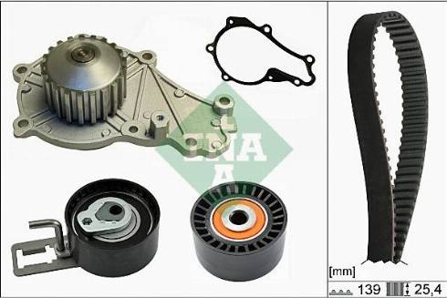 Wilmink Group WG1710063 - Water Pump & Timing Belt Set autospares.lv