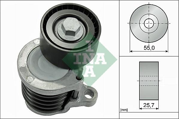 Wilmink Group WG1710197 - Belt Tensioner, v-ribbed belt autospares.lv