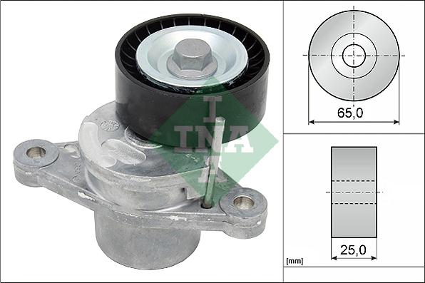 Wilmink Group WG1710164 - Belt Tensioner, v-ribbed belt autospares.lv