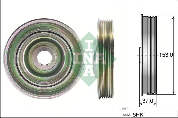 Wilmink Group WG1710225 - Belt Pulley, crankshaft autospares.lv