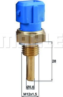 Wilmink Group WG1789655 - Sensor, coolant temperature autospares.lv