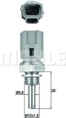 Wilmink Group WG1789669 - Sensor, coolant temperature autospares.lv