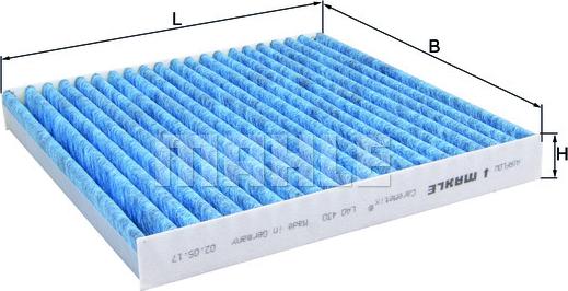 Wilmink Group WG1788844 - Filter, interior air autospares.lv