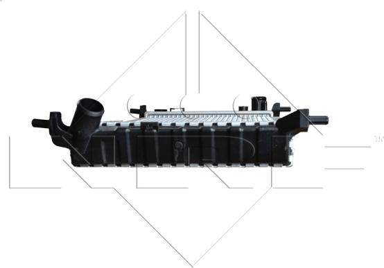 Wilmink Group WG1725593 - Radiator, engine cooling autospares.lv