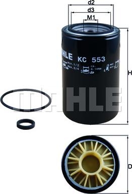 Wilmink Group WG1725564 - Fuel filter autospares.lv