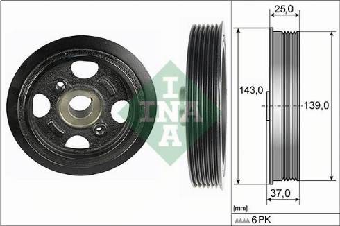 Wilmink Group WG1725064 - Belt Pulley, crankshaft autospares.lv