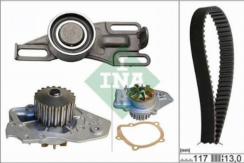 Wilmink Group WG1725030 - Water Pump & Timing Belt Set autospares.lv