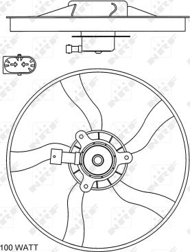 Wilmink Group WG1720169 - Fan, radiator autospares.lv