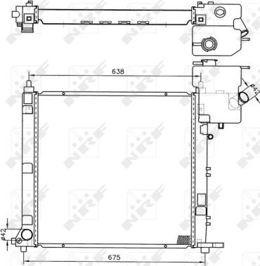 Wilmink Group WG1721407 - Radiator, engine cooling autospares.lv