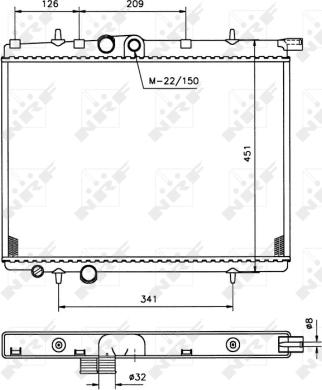 Wilmink Group WG1721509 - Radiator, engine cooling autospares.lv