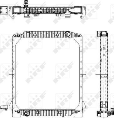 Wilmink Group WG1721528 - Radiator, engine cooling autospares.lv