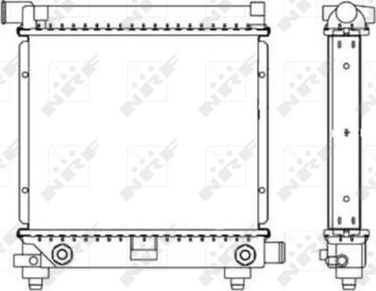 Wilmink Group WG1721693 - Radiator, engine cooling autospares.lv