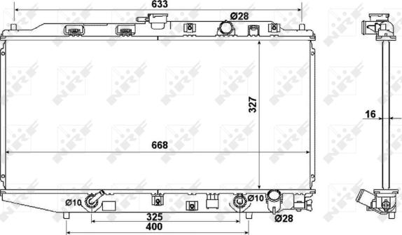 Wilmink Group WG1721681 - Radiator, engine cooling autospares.lv