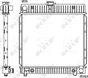 Wilmink Group WG1721630 - Radiator, engine cooling autospares.lv