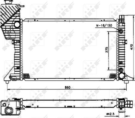 Wilmink Group WG1721391 - Radiator, engine cooling autospares.lv