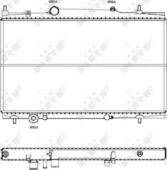 Wilmink Group WG1721309 - Radiator, engine cooling autospares.lv