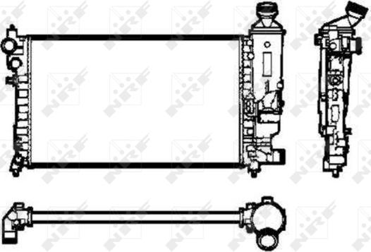 Wilmink Group WG1721300 - Radiator, engine cooling autospares.lv