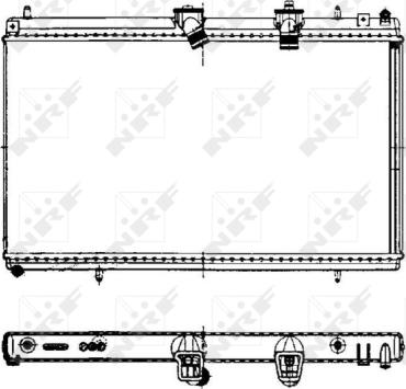 Wilmink Group WG1721310 - Radiator, engine cooling autospares.lv