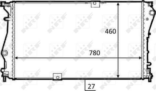 Wilmink Group WG1723448 - Radiator, engine cooling autospares.lv