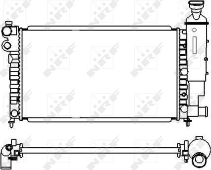 Wilmink Group WG1723562 - Radiator, engine cooling autospares.lv